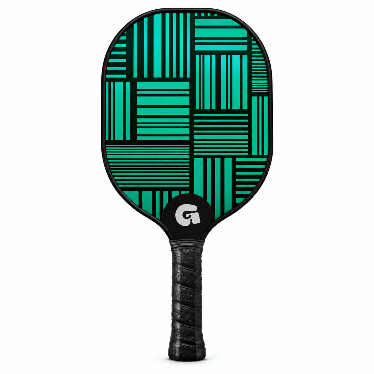 G Series Pickleball Paddle Set | Teal & Black Pattern