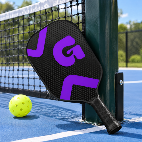 G Series Pickleball Paddle Set | Black & Purple Edition