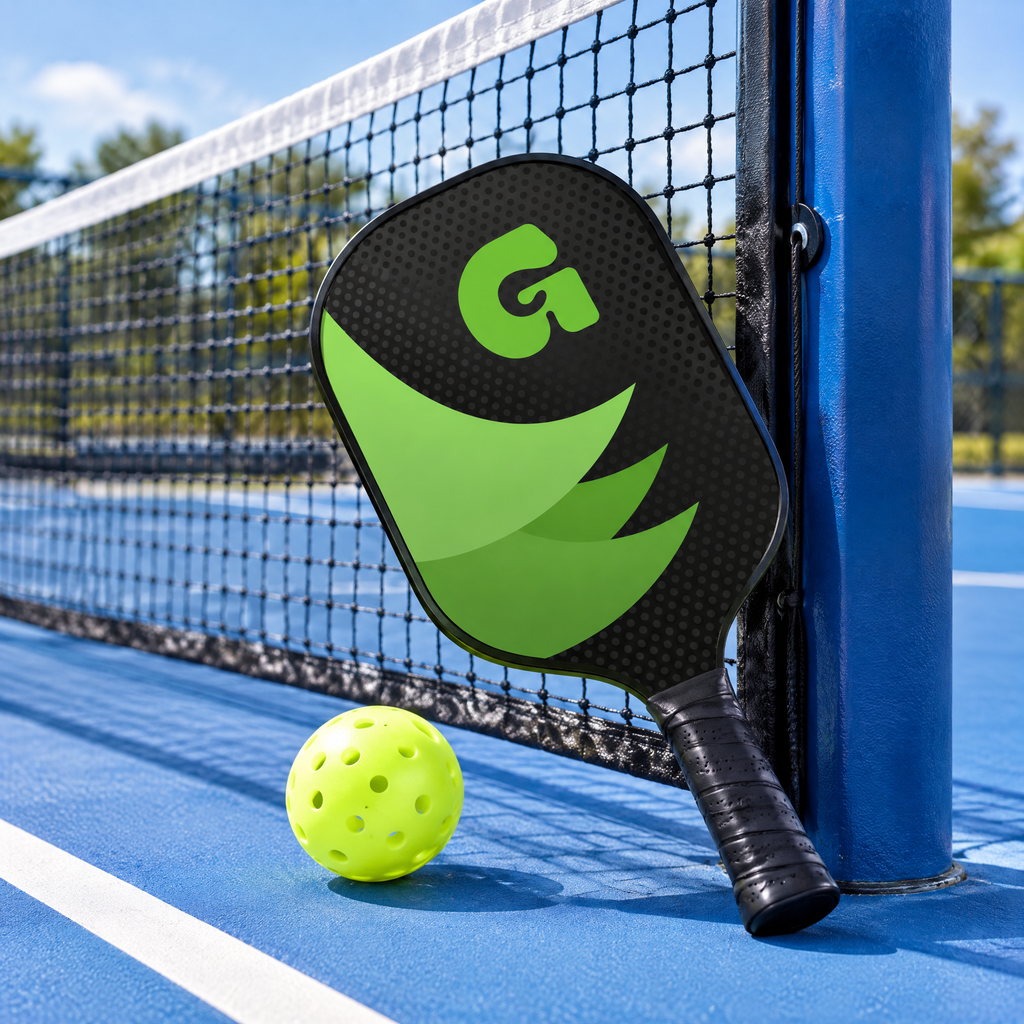 G Series Pickleball Paddle Set | Black & Lime Green Edition