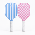 G Series Pickleball Paddle Set | Blue Stripe & Pink Gingham Edition