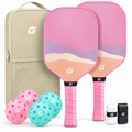 G Series Pickleball Paddle Set | Sunset Gradient Edition